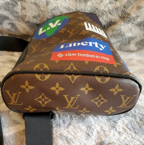 Louis Vuitton Chalk Sling Bag Backpack Monogram By Virgil Abloh Limited Edition - Picture 9 of 13